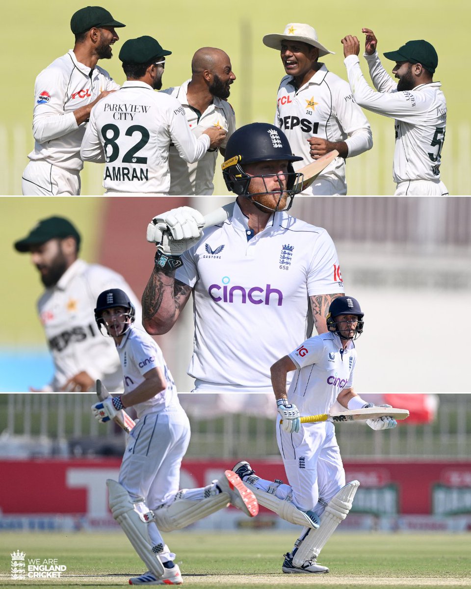 Beaten in Rawalpindi.

Congratulations to Pakistan on series victory 🤝