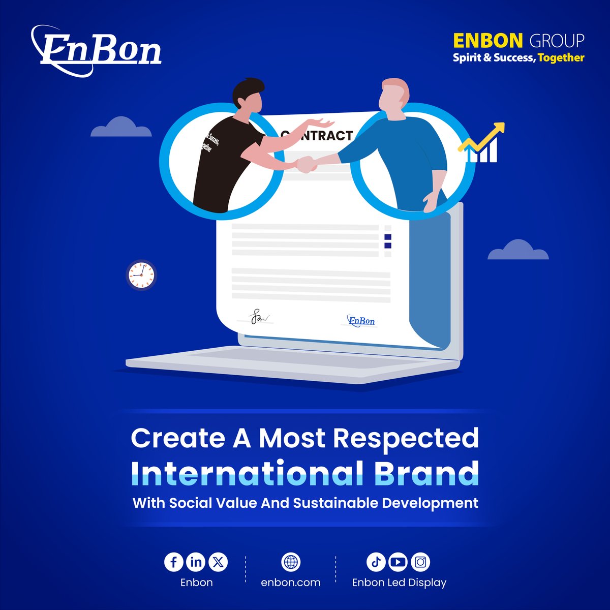 EnbonLedDisplay's tweet photo. Enbon actively fulfills its social responsibilities, brings positive impact to the society through its products and services, and improves people's quality of life. Secondly, the company focuses on sustainable development, not only pursuing commercial success, but also paying attention to environmental protection and resource conservation.

𝐌𝐚𝐢𝐥 sales@enbon.com
𝐖𝐞𝐛 https://t.co/kfMAOGJOHS
𝐀𝐥𝐢𝐛𝐚𝐛𝐚 https://t.co/1qlOyGc9kB
𝐖𝐡𝐚𝐭𝐬𝐀𝐩𝐩 +86 13088854440

#enbon #ledmanufacturer #leddisplay
#ledvideowall #Teamwork #development
#ledscreen #technology #dream #training