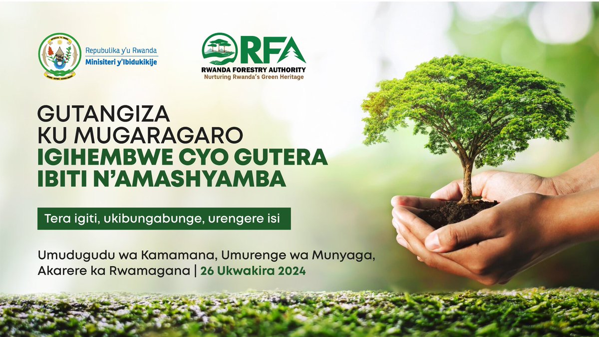 Umuganda rusange wo kuri uyu wa gatandatu utangiza igihembwe cyo gutera ...