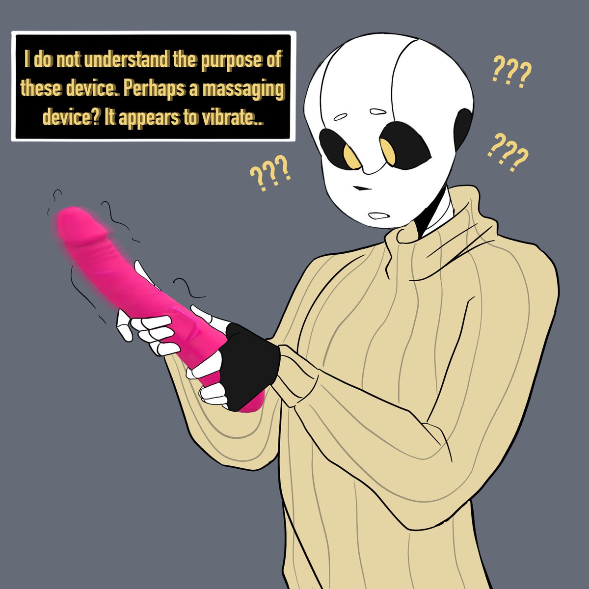 sinful_tink's tweet photo. Tink posting something NSFW related? A rare site indeed…. LONG STORY SHORT— friend got me thinking about what Conductor’s reaction to something like a vibrator would be soooooo— enjoy 🤗 flagged for showing a vibrator….but I assume most of you on THIS page don’t care- https://t.co/sg1YK1EA6z