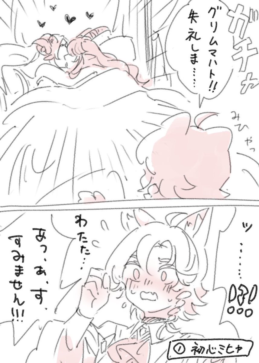双子女帝の営みうっかり目撃ミヒャにも色々な夢を抱いていいと思っています 