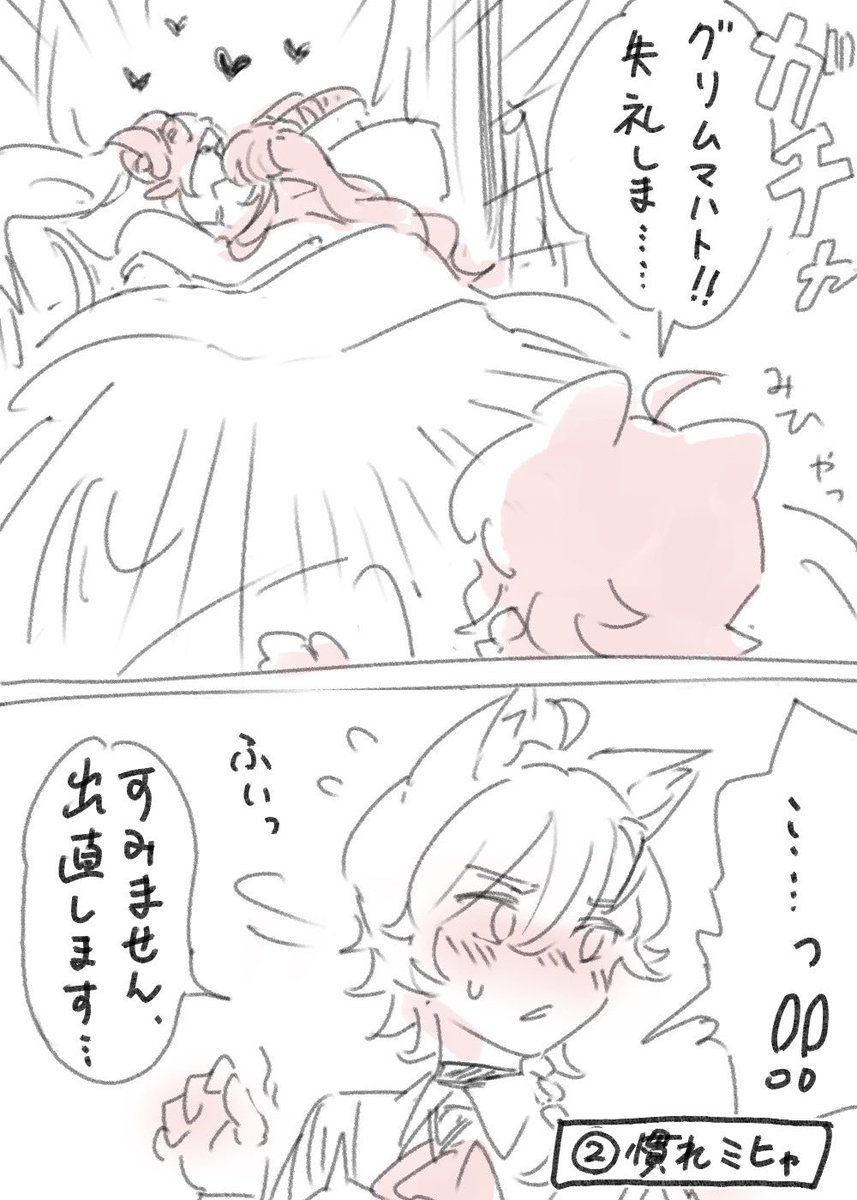 双子女帝の営みうっかり目撃ミヒャにも色々な夢を抱いていいと思っています 