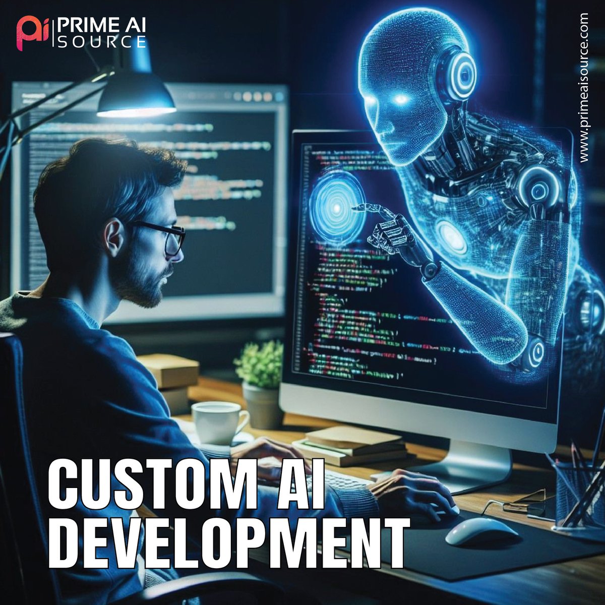 PrimeAISource's tweet image. 🤖 Unlock the Power of Custom AI with Prime AI Source! 🚀
Transform your business with AI that works for you!
👉 Discover more at primeaisource.com.
.
.
#CustomAIDevelopment #AIInnovation #PrimeAISource #MachineLearning #Automation #BusinessGrowth #TechSolutions