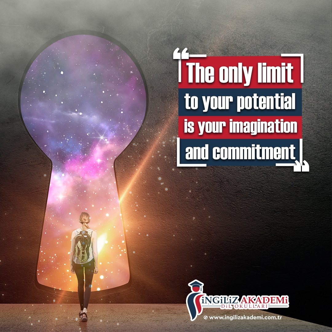 Potansiyelinin tek sınırı hayal gücün ve bağlılığındır.
#english #motivasyon #motivation #başarı #success #motivasyonsözleri #motiveol #başarısözleri #education #dilkursu #dileğitimi #ingilizce #ingilizcekursu #ingilizakademi #ingilizakademidilokullarıa