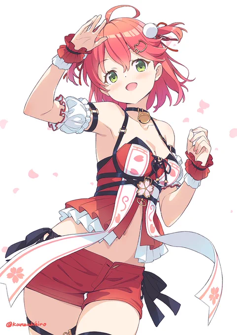 過去絵再掲#miko_Art #咲き誇るみこち 
