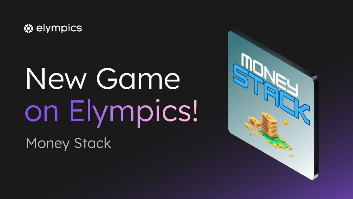 Elympics doesn’t stop delivering—a new game is here! 🤝

Ladies &amp; Gentlemen, welcome to Money Stack, now available directly in the Telegram Cockpit.

Stack the blocks on top of each other, avoid breaking any pieces, pile up the 💰, and aim for combos!

Play now: