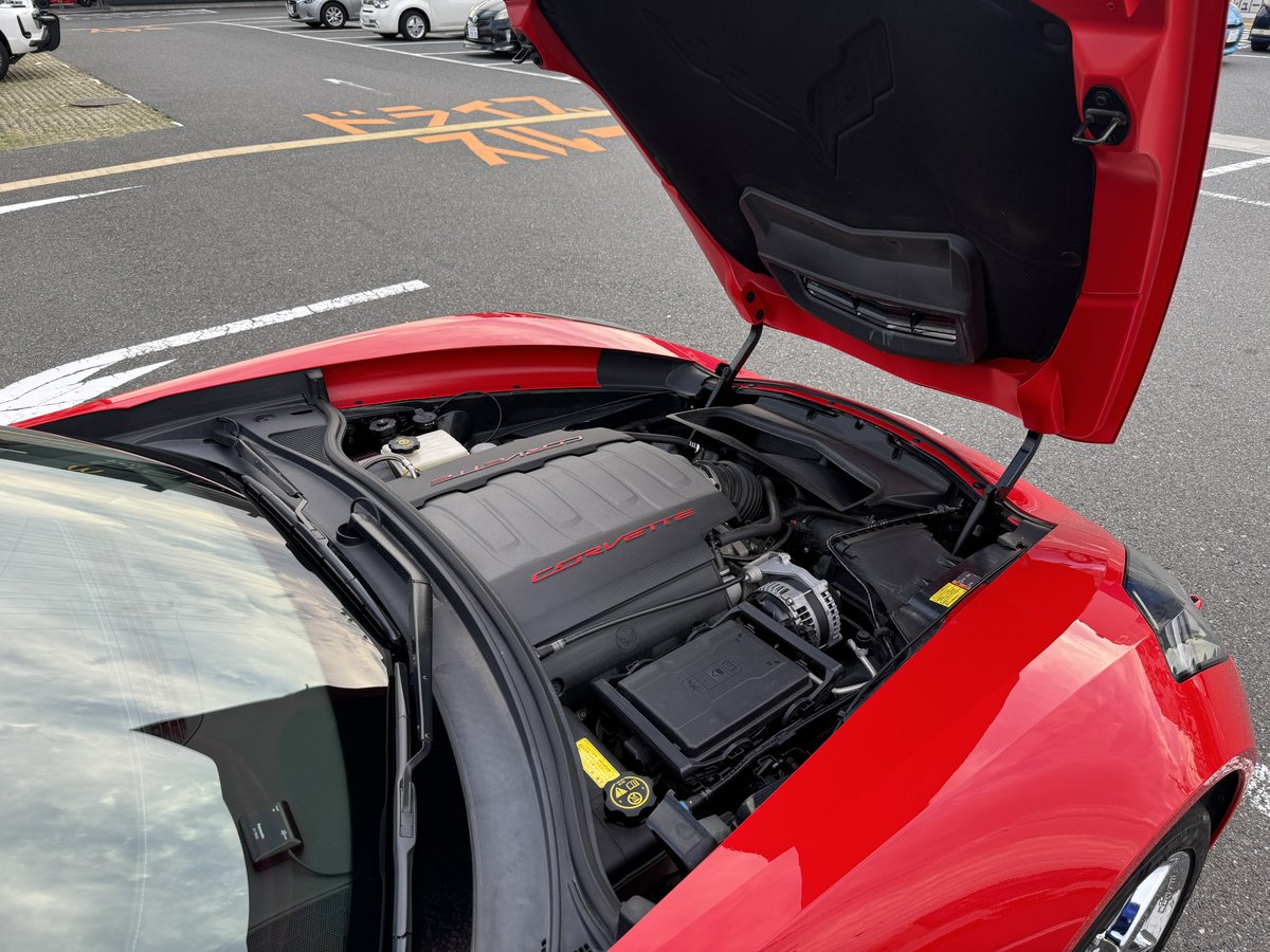 Stare_LINK's tweet photo. 新しい相棒はコルベットC7スティングレー
7MT車両です。
初めてのオープンカー開放感が素晴らしいです。
自分にとっての憧れの車を手に入れました https://t.co/N0CpUaX3Pb