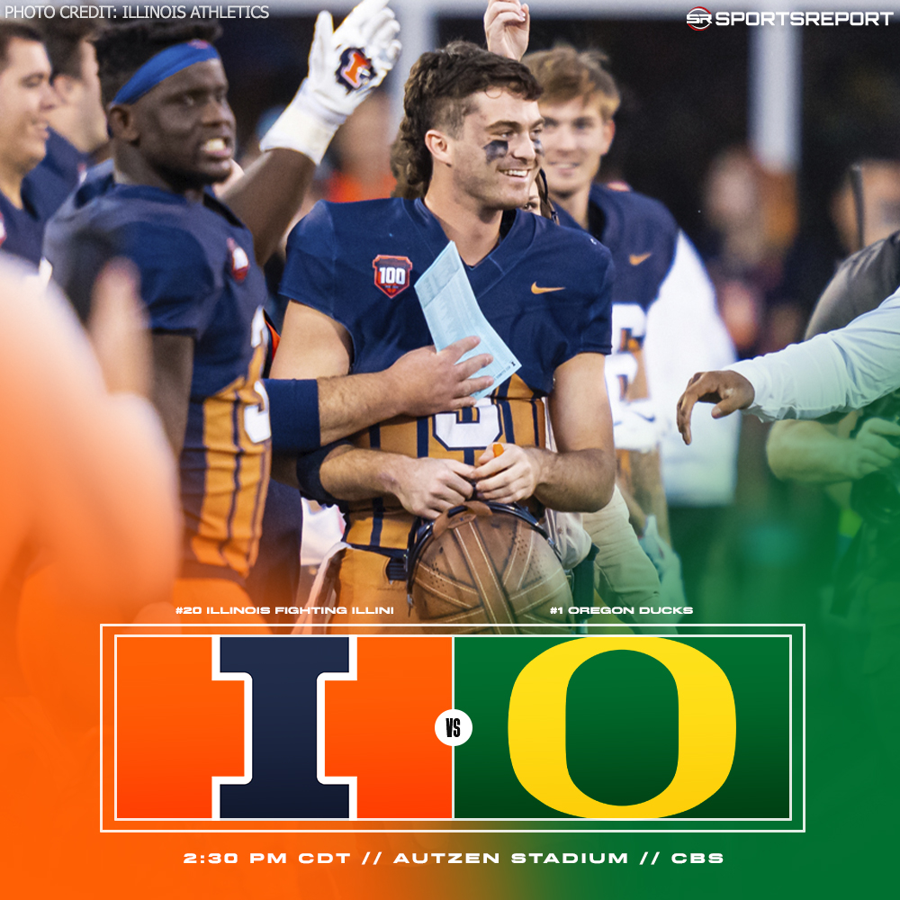 IT'S GAME DAY! GO #ILLINI!!! BEAT OREGON!!