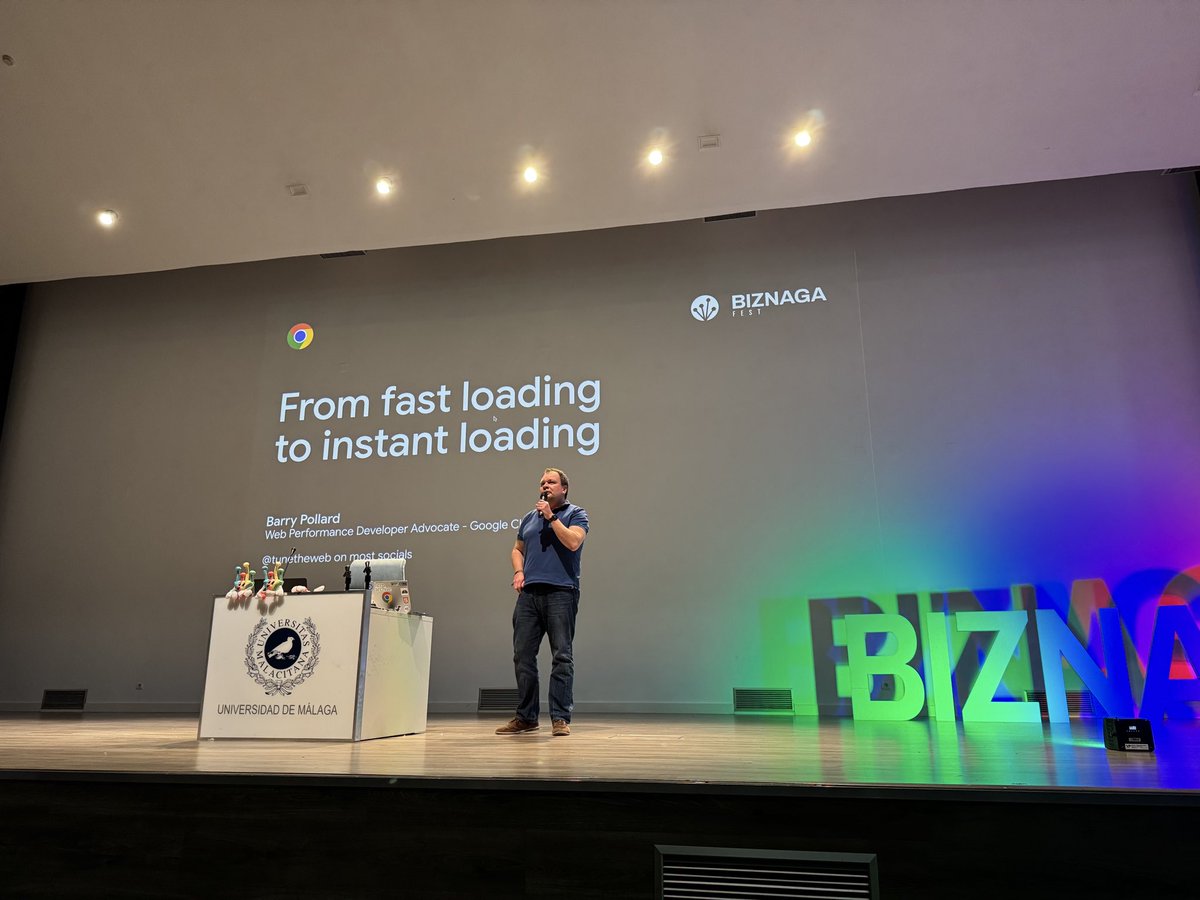 jajfaz's tweet image. Barry Pollard opening #BiznagaFest24