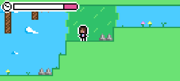 purconia's tweet photo. The battle mechanics have finished up! Here's a look at the platforming tileset. https://t.co/zfn2Vr5C2W