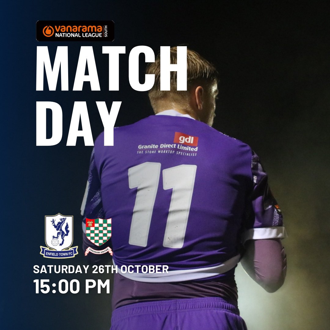 ETFCOfficial's tweet photo. Generals at Home 

It’s Matchday as we welcome Chesham United to the Dave Bryant Stadium 

🆚 @cheshamunitedfc 
⏰ 15:00
📍 Dave Bryant Stadium 
🎟️ https://t.co/JCaKaT3ljN

#UpTheTown https://t.co/Jfiwv3aau1
