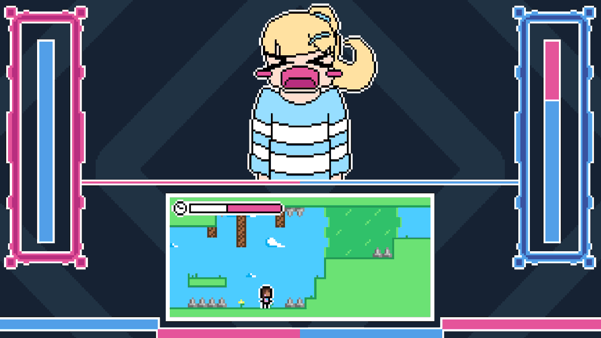 purconia's tweet photo. Another look at the battle system, but this time, it's during an attack segment. Idk how to post gifs on here, I'm just taking screenshots. https://t.co/psDJ5vLOR6