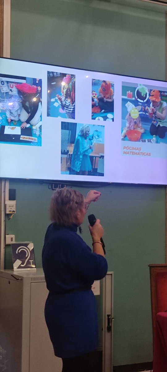 fespm_es's tweet photo. @SAPMciruelos Hoy tenemos a Asun Flores con la conferencia "Observa manipula, siente y… vive las matemáticas" en las IV Jornadas de materiales para el aula de matemáticas en Educación Infantil y Primaria #IVJMIP organizadas por la @fespm_es y la @SAPMciruelos https://t.co/3qheZEfzlW