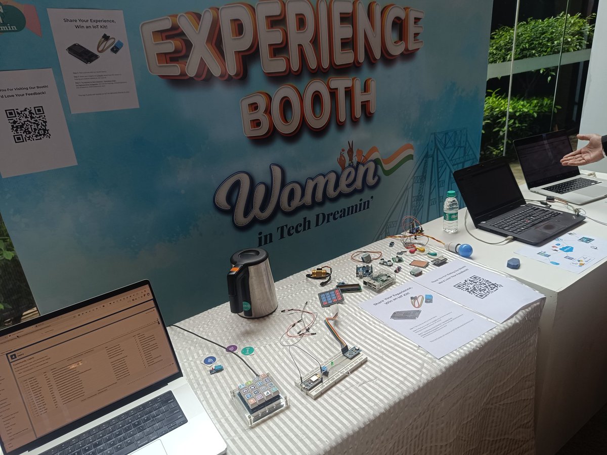 Tired of juggling between multiple tabs? 
Come to the Experience Booth ( Ground floor beside Tagore Hall) to get the solution at your finger tips [literally! ]
A  must visit for IoT enthusiasts