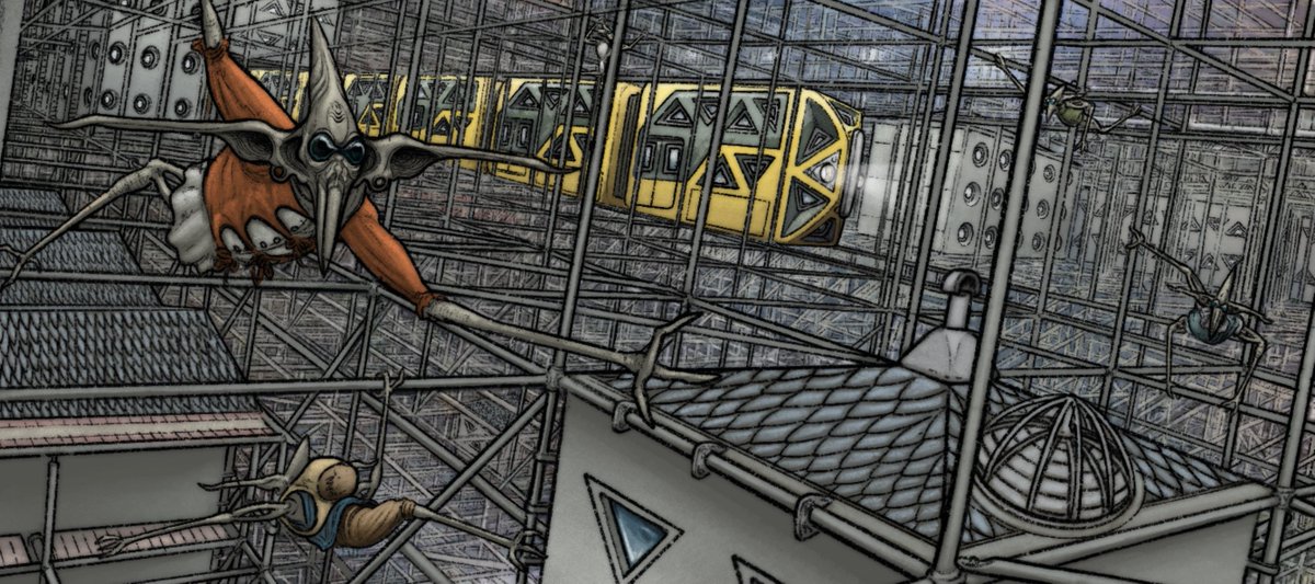 A rare look at the Bo homeworld of Frus.