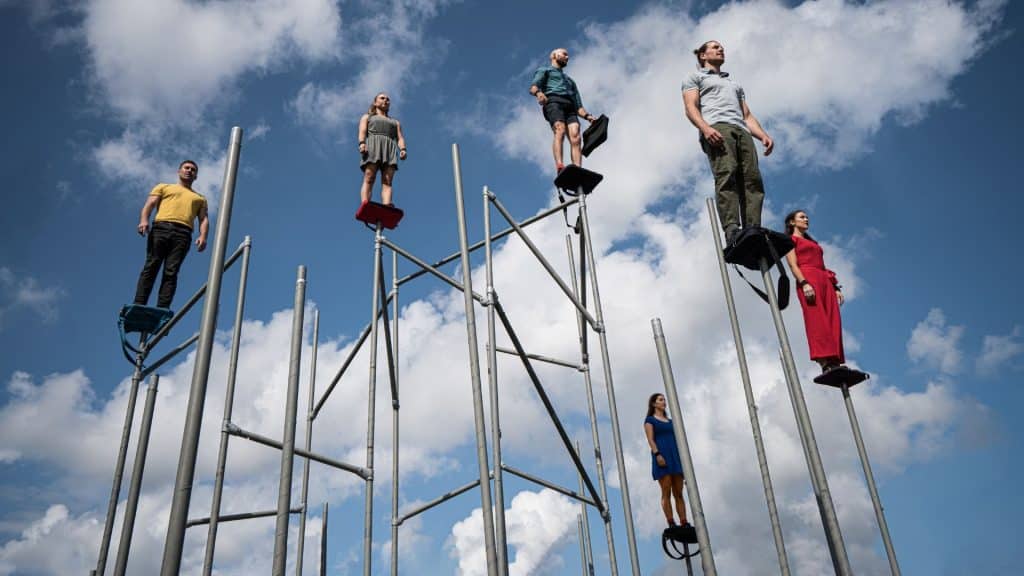 BelfastFestival's tweet photo. Today in the great outdoors of CS Lewis Square join us in welcoming @MotionhouseDT to Belfast for their spectacular show Wild. 

On at 1.30pm and 3pm! Free to all and all very much welcome! 

Read more - https://t.co/zfQES6N8xe https://t.co/sxhMLdmwFG