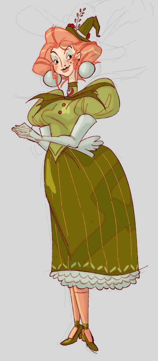 witch design for the holiday! i call her marie
#characterdesign
