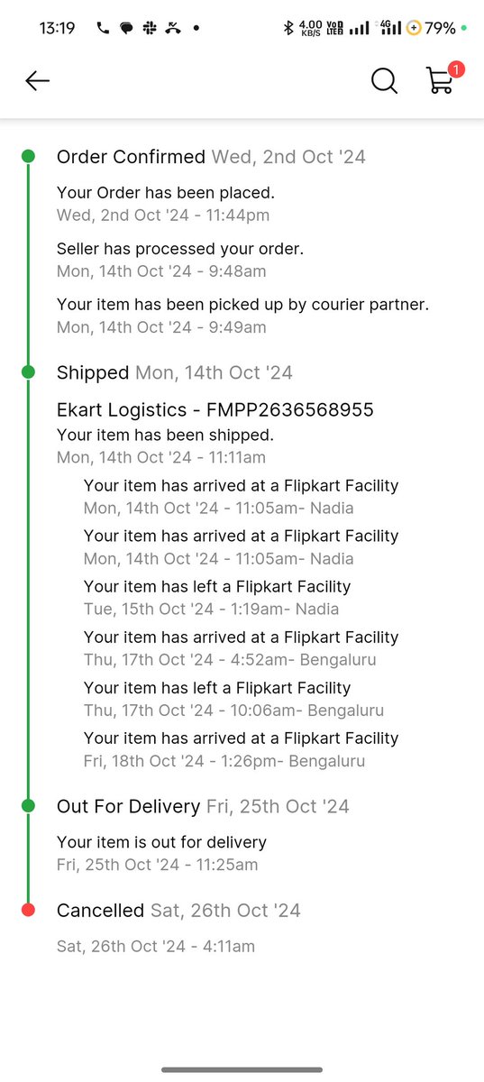 _pikachu_007's tweet photo. At this point I am just done with flipkart https://t.co/7T9kEaQd2L