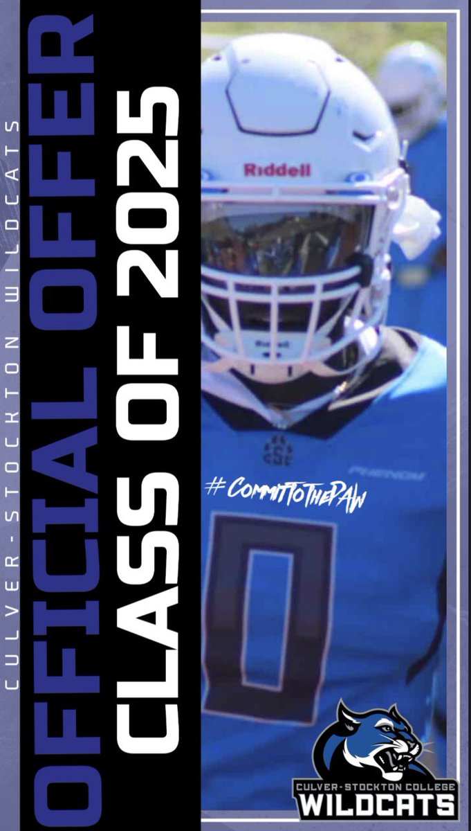 Jaden Shaw (@jaden_shaw0) on Twitter photo #AGTG I am beyond blessed to receive my first offer to <a href="/CSCwildcatsFB/">Culver Football</a> thank you to the coaching staff for believing in me!!
<a href="/CoachCutshaw/">Roy Cutshaw Jr</a> <a href="/PatrickSharpeFB/">Patrick Sharpe</a>
<a href="/IdahoRecruitHub/">Idaho Recruit Hub</a> <a href="/PrepRedzoneID/">Prep Redzone Idaho</a> #AGTG I am beyond blessed to receive my first offer to <a href="/CSCwildcatsFB/">Culver Football</a> thank you to the coaching staff for believing in me!!
<a href="/CoachCutshaw/">Roy Cutshaw Jr</a> <a href="/PatrickSharpeFB/">Patrick Sharpe</a>
<a href="/IdahoRecruitHub/">Idaho Recruit Hub</a> <a href="/PrepRedzoneID/">Prep Redzone Idaho</a>