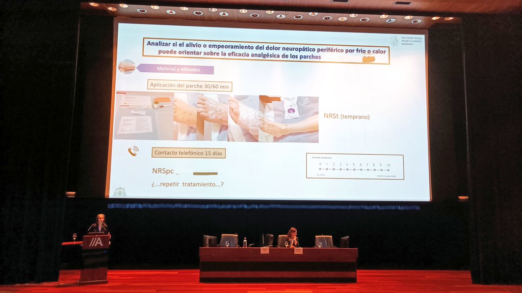 👉 Hoy en la segunda jornada de #SGADOR2024
🟢 La Dra. Teresa Brid Castañón, jefa de la Unidad de Dolor del HUCA de Oviedo, presentando píldoras farmacológicas en el tratamiento del #Dolor: analgesia tópica.  Predictores de eficacia clínica <a href="/sgadolor/">SGADOR</a>