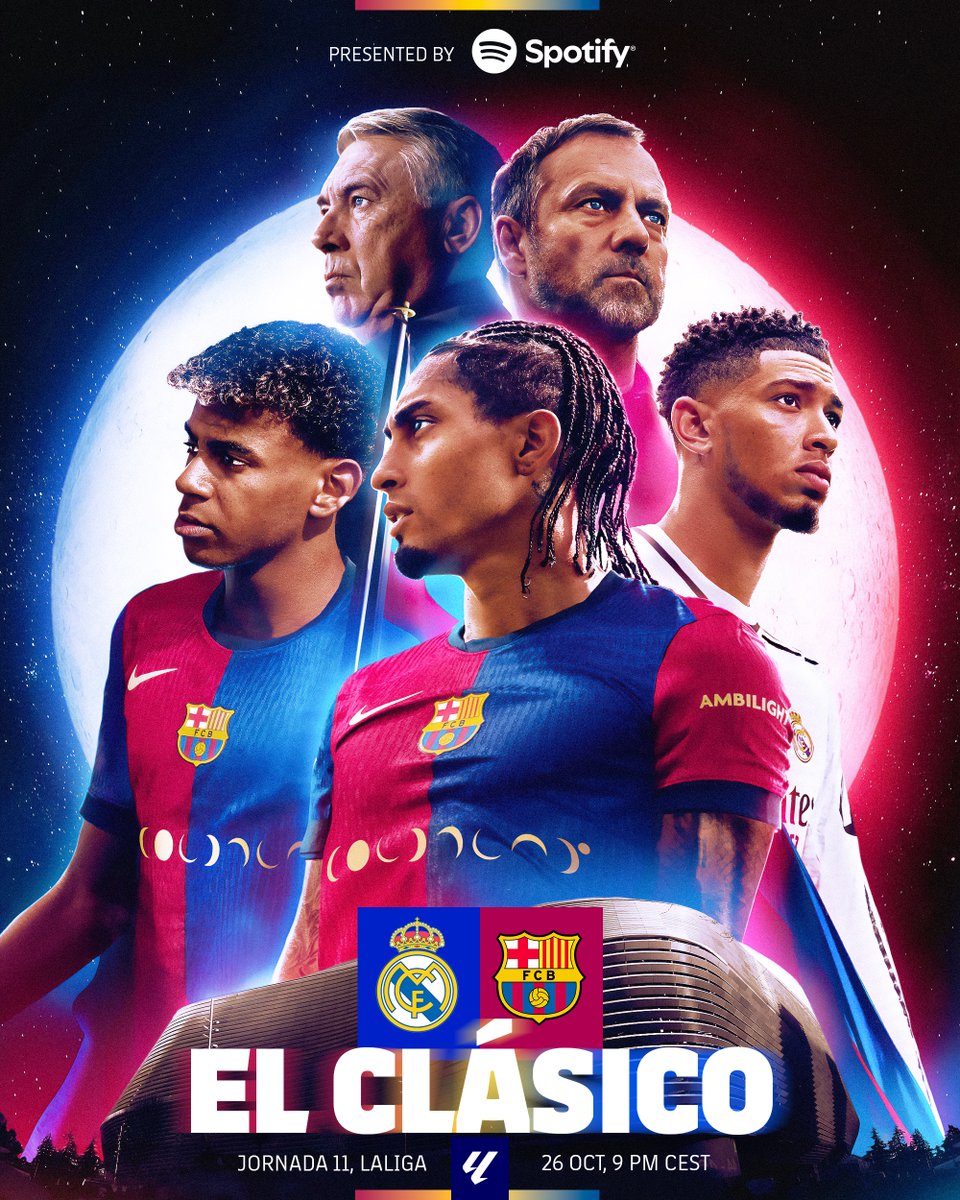 FCBarcelona_es's tweet photo. 𝗤𝘂𝗲𝗿𝗲𝗺𝗼𝘀 𝗹𝗼𝘀 𝘁𝗿𝗲𝘀 𝗽𝘂𝗻𝘁𝗼𝘀 👊
#ElClásico https://t.co/Y9xcLcazvC