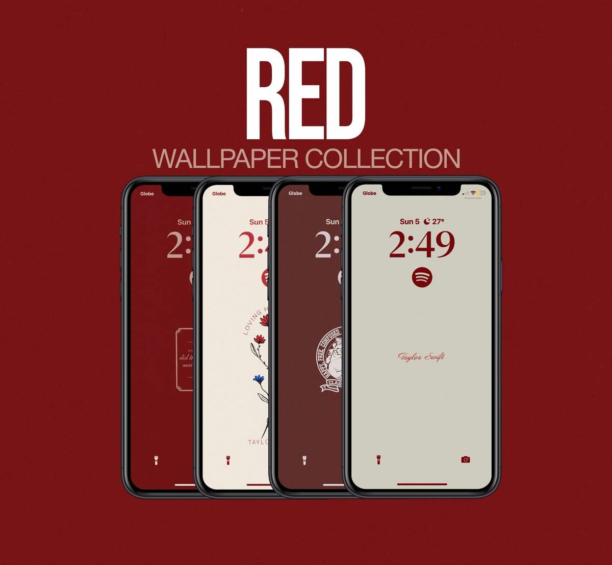 swizzlegfx's tweet image. ❤️another little collection of wallpapers out of some merch! ❤️
#TaylorSwift #RedTaylorsVersion
❗️Load in 4K!
1/6