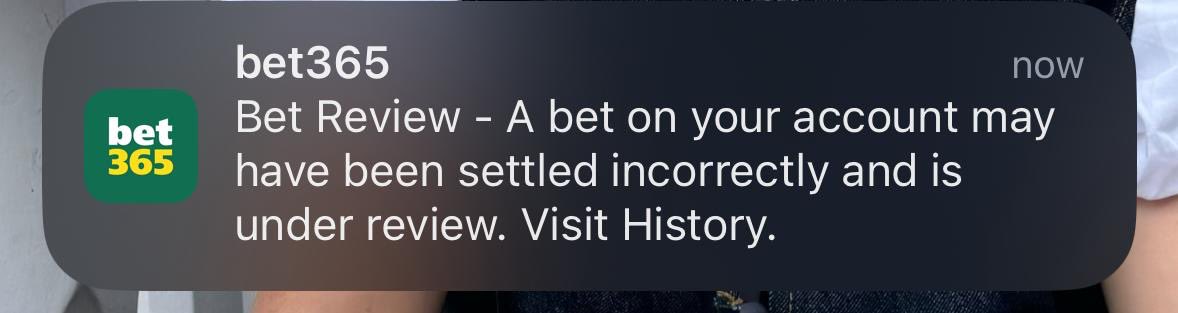 JockDaCock's tweet image. You’re an absolute shambles @bet365, accepted the amount that was offered to me.. just because it’s not in your favour you can’t go back and say a cash out was offered incorrectly 😂