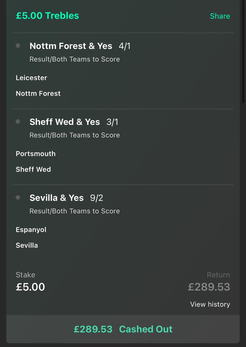 JockDaCock's tweet image. You’re an absolute shambles @bet365, accepted the amount that was offered to me.. just because it’s not in your favour you can’t go back and say a cash out was offered incorrectly 😂