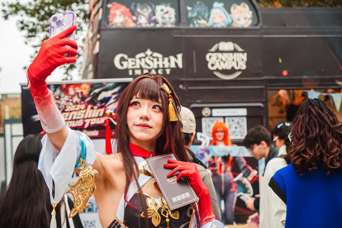 GenshinCampusEU's tweet photo. Thank you to everyone who joined us at Queen Mary for our pop-up event today! 🎉 

We had an amazing time meeting players, sharing stories, and enjoying the vibrant atmosphere. Until next time! 💖

#GenshinImpact #GenshinCampusTour https://t.co/G7JMG1pPBX