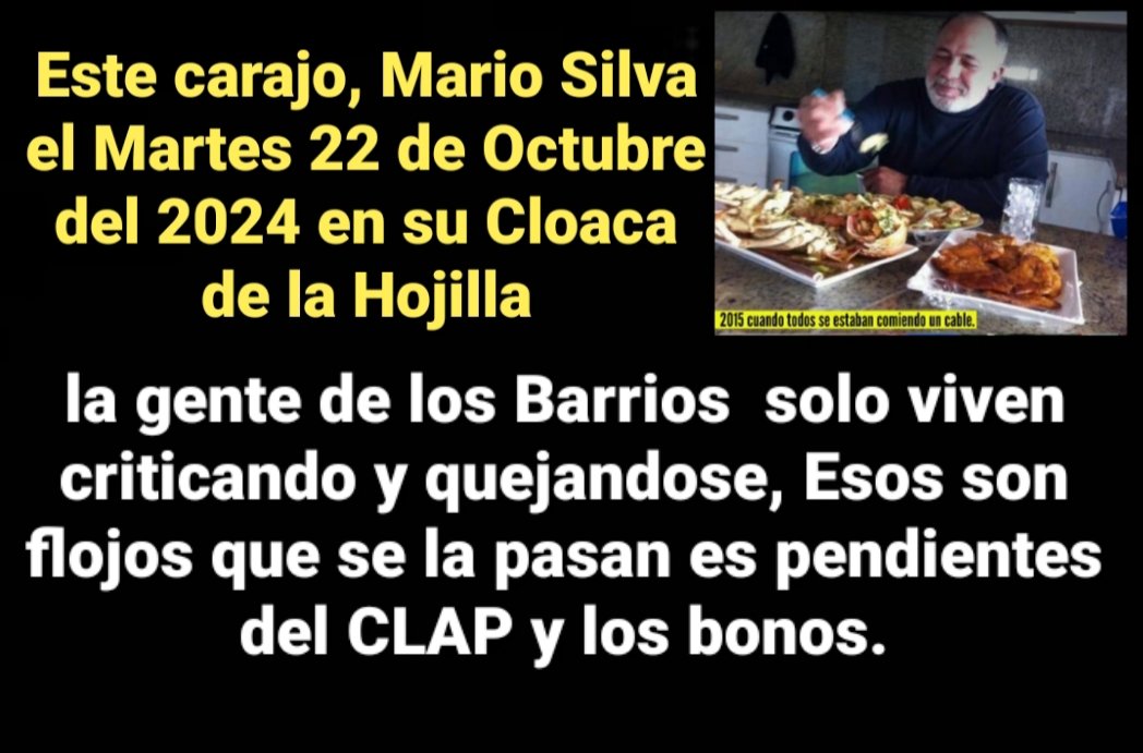 ElFenix2025's tweet photo. 😱☝🏻En mi comunidad Las #UBCH y #CLAP Subyugadas al @PartidoPSUV húyen al debate de la critica antagónica a las Políticas Antiobreras de @NicolasMaduro y lo que saben es etiquetar de traidor a quien con Conciencia de Clase lucha por restituir derechos laborales Vulnerados.💥⚖🇻🇪 https://t.co/2q8oBnrbry