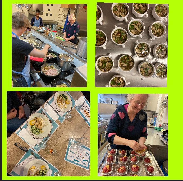 Ratatouille Oktober maand ( 3e vrijdag)  - erg gezellig en smakelijk !! Herfst gerechten - mede mogelijk gemaakt door supermarkt Sayin, #GoodyFood  en enthousiaste #vrijwilligers ! #komerbij  #gooischverband  #wijkcentrumstjoseph tot in November