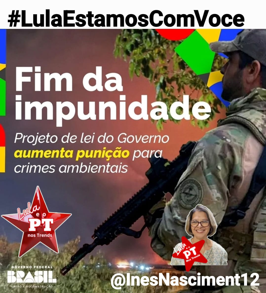 <a href="/Cavalheira/">Cavalheira Esperanza 🇫🇴</a> <a href="/parasamuel/">Samuel Felix🚩</a> <a href="/InesNasciment12/">Ines Nascimento</a> <a href="/robeuman/">Roberto Suman ★彡 🇧🇷🚩</a> <a href="/WilmarPetista/">Wilmar</a> @borgescm <a href="/Dry_ie/">Drica 🚩🚩</a> <a href="/Mairaavelino64/">🚩🚩Maira 🚩🚩</a> <a href="/bethonira/">Beth Andrade🚩🇧🇷🚩</a> Hoje essa pena é reclusão de 1 a 3 anos e multa. Atos de abuso e maus-tratos, a lei já prevê pena de detenção de 3 meses a 1 ano + multa.

👑 Lula
    👑Estamos
        👑Com
            👑Você 

Dia Comp@s de Luta! 
Dia amiga <a href="/Cavalheira/">Cavalheira Esperanza 🇫🇴</a>  !

*#LulaEstamosComVoce* 🤝