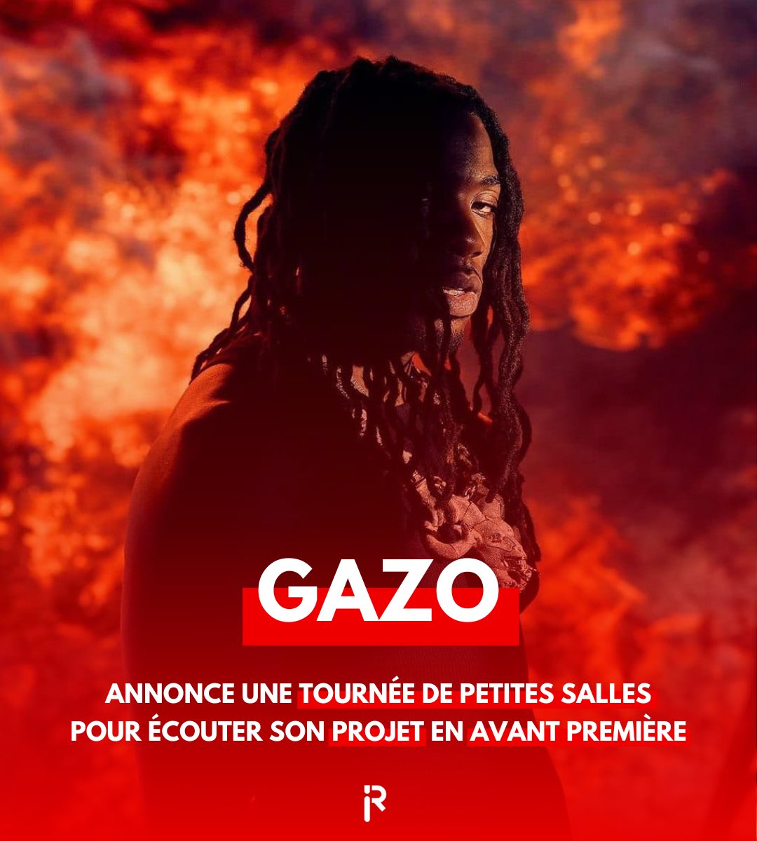 so_rapinside's tweet photo. 🚨GAZO vient d’annoncer une tournée uniquement dans des petites salles pour un show et l’exclu de son projet « APOCALYPSE » ! https://t.co/emqYSqcTbq