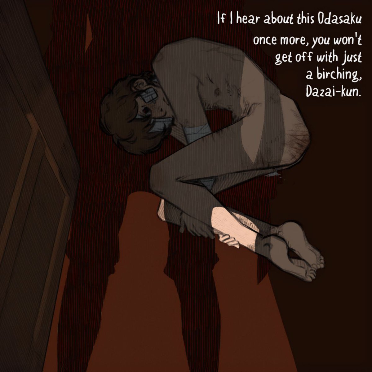 sufei sur X : [morizai bsd dazai mori BungouStrayDogs bsdnsfw  文豪ストレイドッグス] Fish in a Birdcage - Rule 34 t.coDfccOOkejM  X