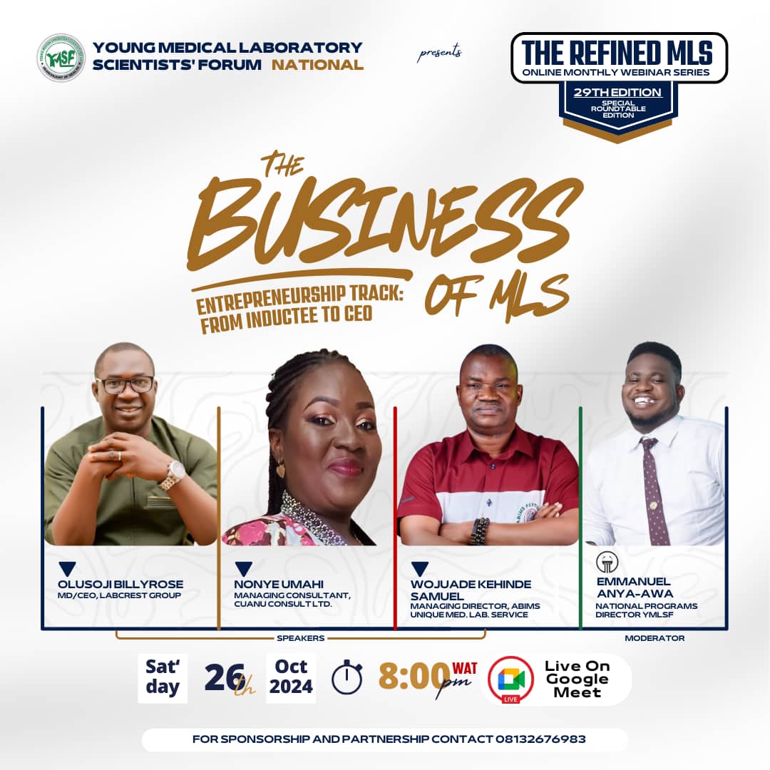 Tomorrow's assurances are from today's insurances.
The constant everyday outing is to attain higher heights.
How does an inductee climb up to the rank of CEO?
Find out for yourself today by joining us for the refined MLS session tonight.
(Link) meet.google.com/obj-uruc-skj?h…