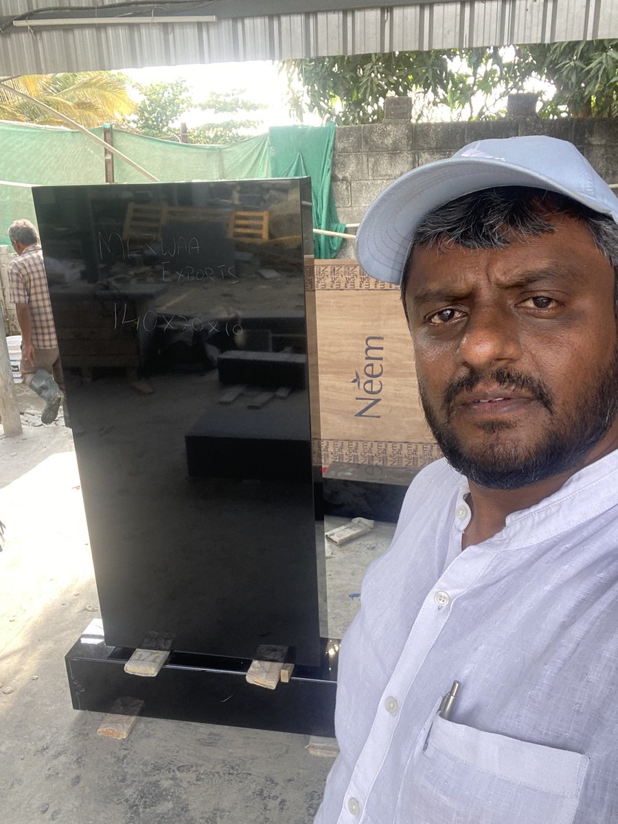 IndiangraniteMu's tweet photo. Indian Black Granite is one of the best option for all Tombstone,Memorial Stone Grave Stone,Head stone, Cemetry Stone and Monuments because of its natural black darkness, Its Density, Its shine after polish and it last long in any climate condition #tombstones #memorialstone https://t.co/SSTOB3HDU7