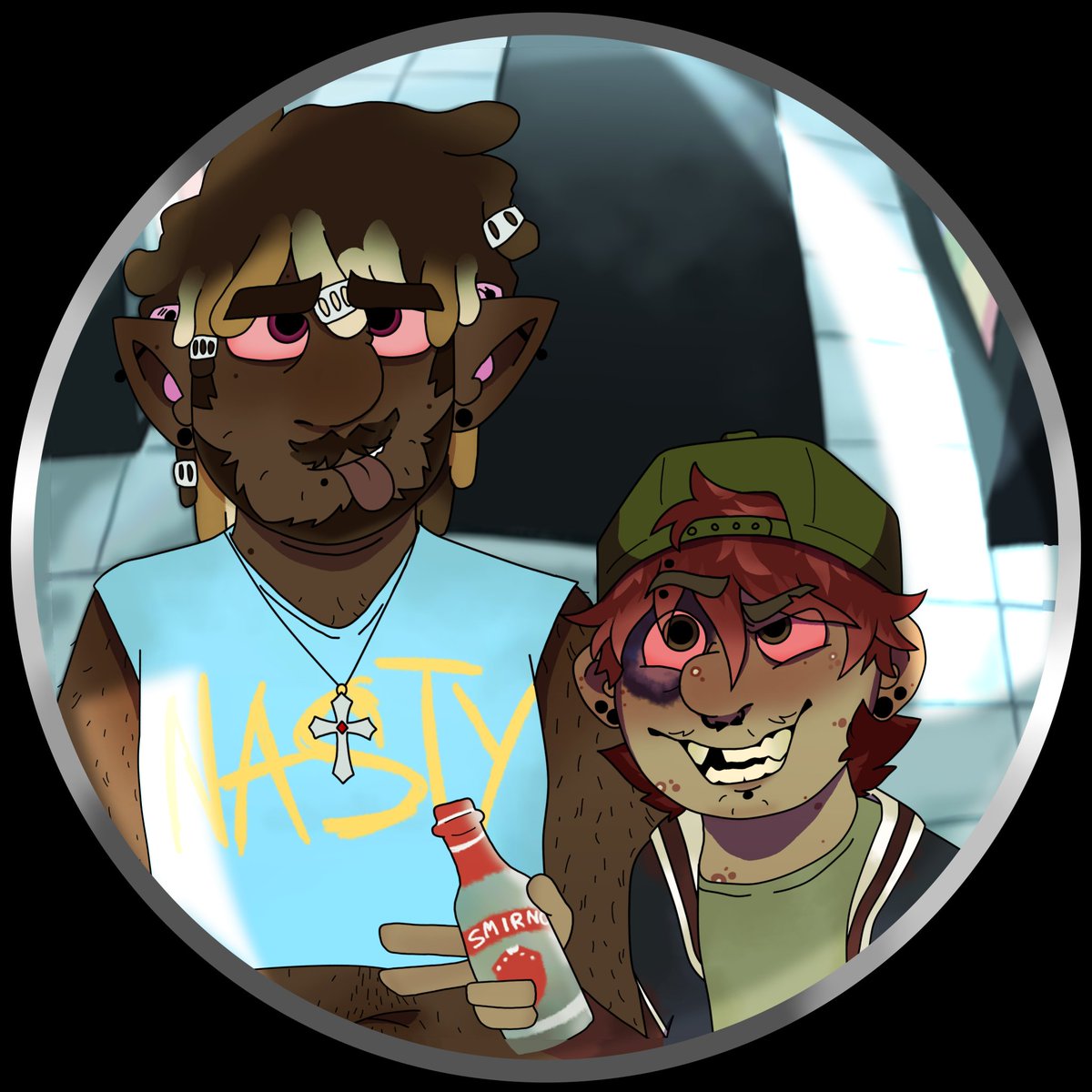 UserRestless's tweet photo. Cool ass shit #fyp #ocart #digitalart https://t.co/Pp3i6vHbKt