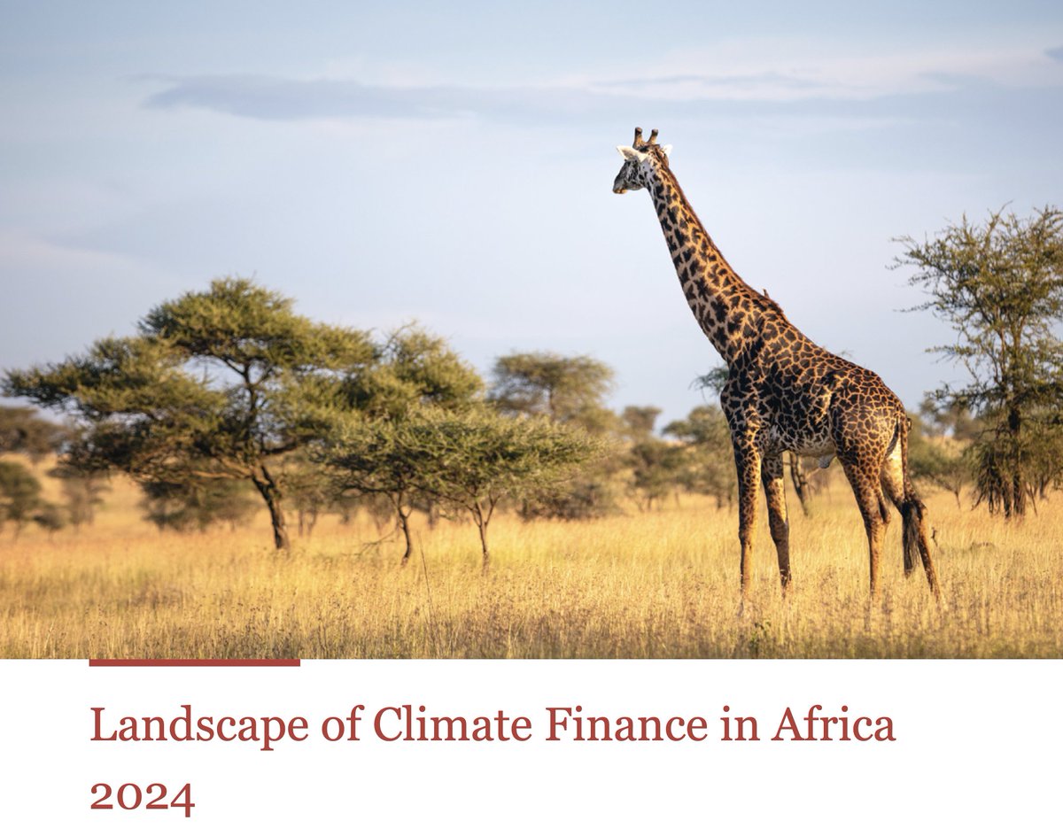 PowerShftAfrica's tweet photo. The Landscape of Climate Finance in Africa 2024 

#Africa’s #ClimateFinance flows reached USD 44 billion in 2021/22, marking a 48% increase from 2019/20. But flows need to quadruple to meet the climate targets. 

Delve into the latest findings of the second edition of the Landscape of Climate Finance in Africa, offering the most comprehensive overview of climate investment flows across the African continent. 

Learn more:

https://t.co/UBzhQItgRz 

@climatepolicy