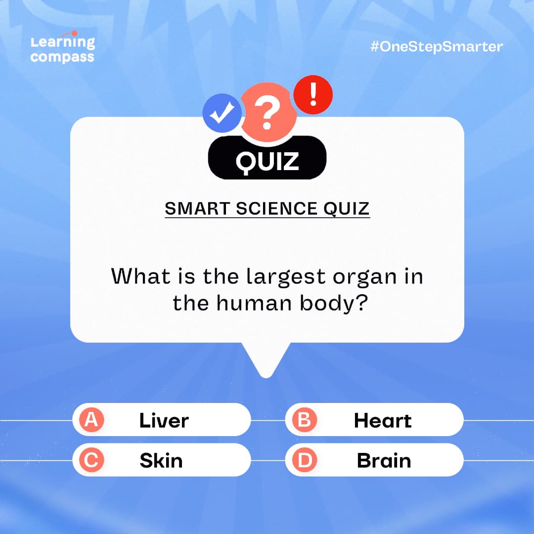 OnestepsmarterS's tweet photo. Think you know science? 🧪🔬
Put your knowledge to test with today’s Science quiz!
Drop your answers in the comments and let’s see who’s got what it takes to be a science star! 💡✨ 🧠🌍
#Onestepsmarter
#ScienceChallenge
#quiztime
#LearningIsFun
#science
#viralpost2024シ https://t.co/bqoOSWGzbk
