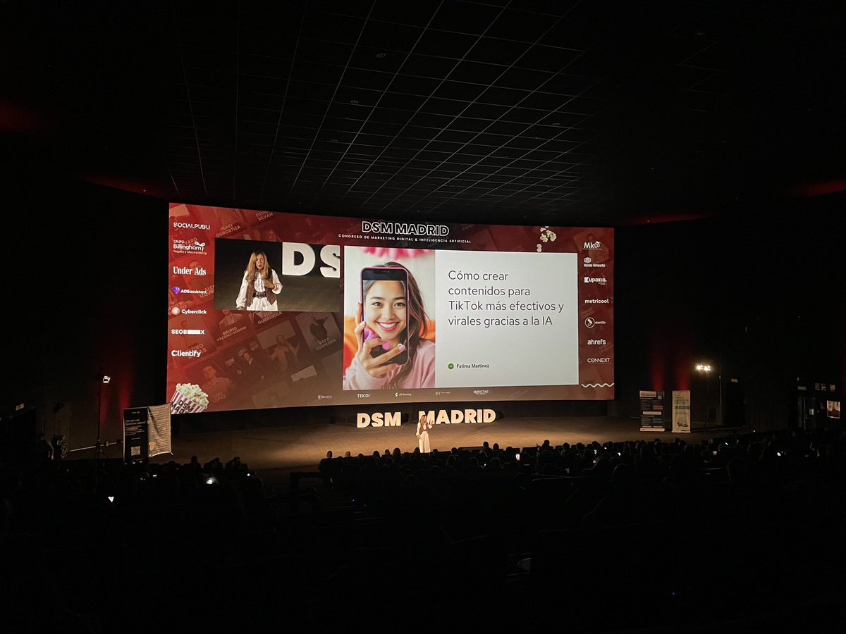 Ana María Lavara 🗺️🖊️ (@lavaraa) on Twitter photo Toca aprender a crear contenidos efectivos ✈️ en Tik Tok con <a href="/fatimamartinez/">Fátima Martínez</a> en el #DSMMadrid Toca aprender a crear contenidos efectivos ✈️ en Tik Tok con <a href="/fatimamartinez/">Fátima Martínez</a> en el #DSMMadrid