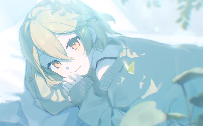 Gyr0さんの2nd EP「水流と翠嵐」にてイラストの方担当させていただきました!#ナースロボ_タイプ 