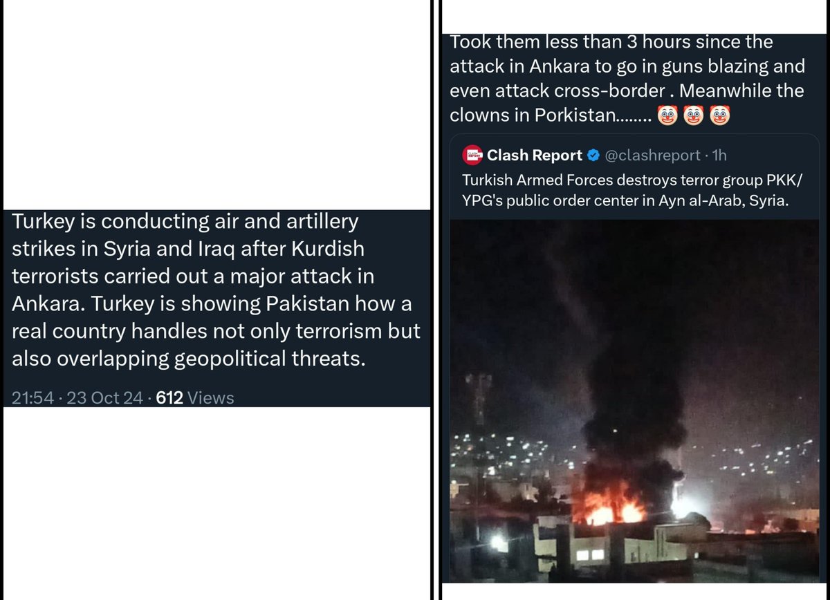 MrFreeFighter's tweet photo. 1/ Pakistani sentiment is at a breaking point after continuous terrorist attacks from Afghanistan. The people demand action, drawing clear comparisons to Turkey’s swift and forceful response against the YPG and PKK. https://t.co/dCPUx5ZcUW