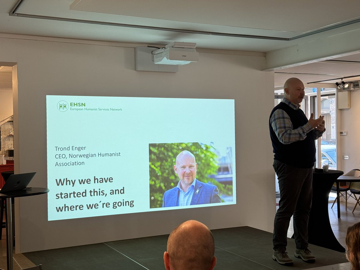 Our Director is in Antwerp this weekend learning from all the other organisations delivering non-religious pastoral, existential, or chaplaincy care in Europe. We have a lot we can collaborate on to make sure we’re all up to the task of meeting the needs of non-religious people.