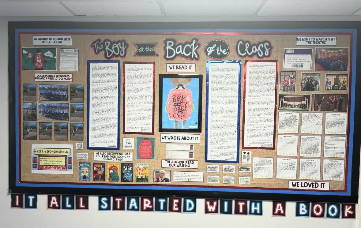 jodstan88's tweet photo. These are some of the displays on our Y5/6 corridor. As it’s half term, some will be coming down and new ones going up! It all starts with the environment for me. #bookasahookforwriting #childrenswriting #celebrateteachingandlearning #english #flanimals #boyatthebackoftheclass. https://t.co/QQdnlBOJWV