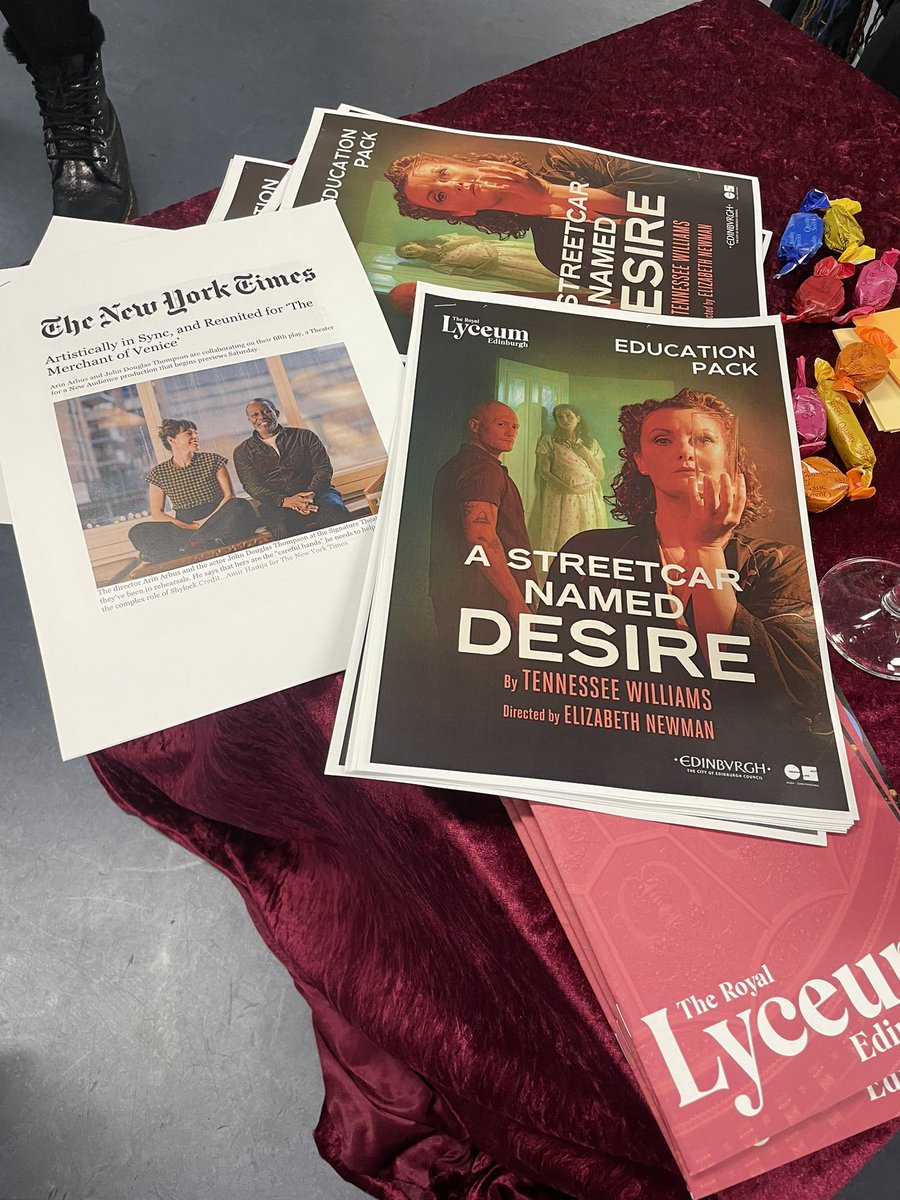 Miss Stewart ⭐️ (@__missstewart__) on Twitter photo Had a lovely evening attending <a href="/lyceumedinburgh/">The Lyceum</a>’s teacher event last night! Go and see A Streetcar Named Desire if you get the chance 🎭 Had a lovely evening attending <a href="/lyceumedinburgh/">The Lyceum</a>’s teacher event last night! Go and see A Streetcar Named Desire if you get the chance 🎭