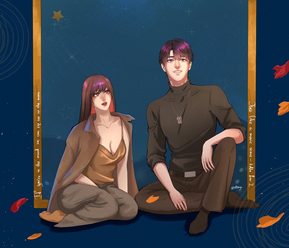c0axyz's tweet photo. Day 6 - Stargazing.🌌
This was challenging, tried other ways of coloring, turned out pretty well
#Caleb #AutumnWithXYZ #夏以昼 https://t.co/q3MaY0FJWg