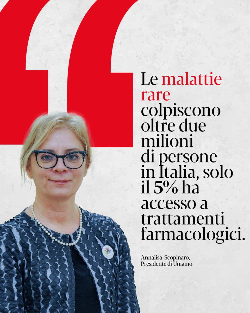 La Giornata delle malattie rare del 29 febbraio ricorda l'importanza della sensibilizzazione e della ricerca per terapie sempre più efficaci. 

L’articolo di Annalisa Scopinaro, Presidente di Uniamo, Federazione italiana delle malattie rare, sul nuovo numero de L’Espresso.