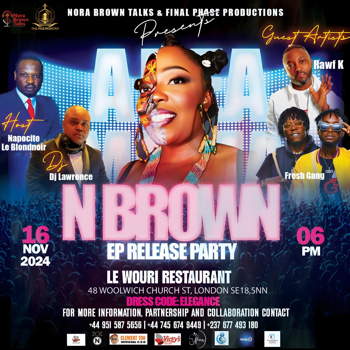 norabrowntalks's tweet photo. EP release party coming soon...
Save the date: 16th November 2024
#NBrown https://t.co/kCh2d3h9c8