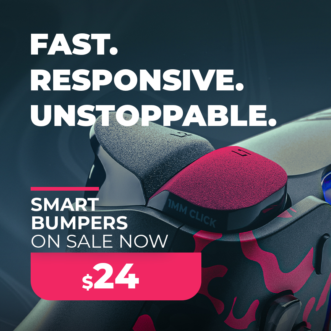 AimControllerss's tweet photo. Time to up your game! 🚨 Smart Bumpers are now $24 off for a limited time! 📷 Quicker clicks, smoother gameplay, and faster reactions—get the edge you’ve been missing. 📷#AimControllers #SmartBumpers #GamingUpgrade #LevelUp #ps5controller #gaming https://t.co/asSoDSPBS4