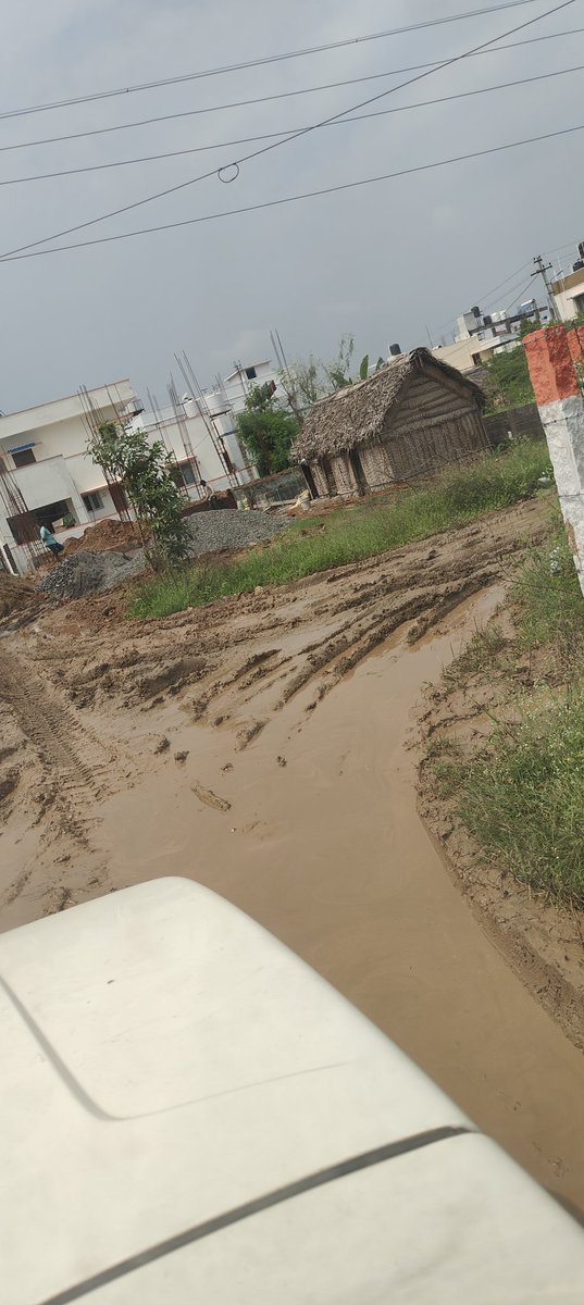 ArvindActivist's tweet photo. Bad road conditions. No proper action even after raising requests in CM Cell aswell. Road disappeared after rains. 
People suffering 😔 
Keeranatham, Coimbatore 
No Road, No street lights, No common water
@CMOTamilnadu 
@CbeCorp 
@NammaCoimbatore
#Coimbatore #road #keeranatham https://t.co/NjfFmySz4d